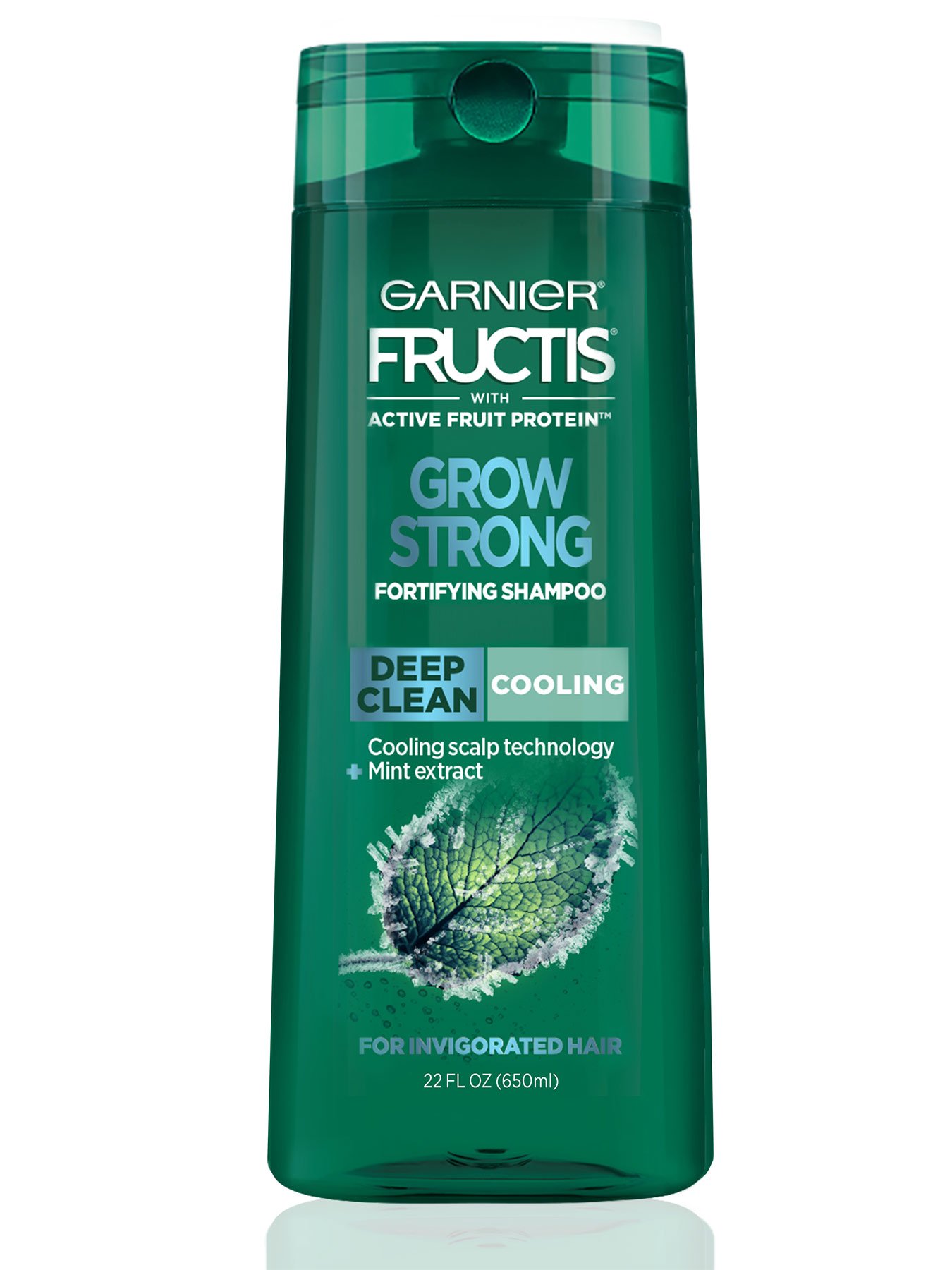 Front view of Cooling Deep Clean Shampoo for Men for Invigorated Hair.